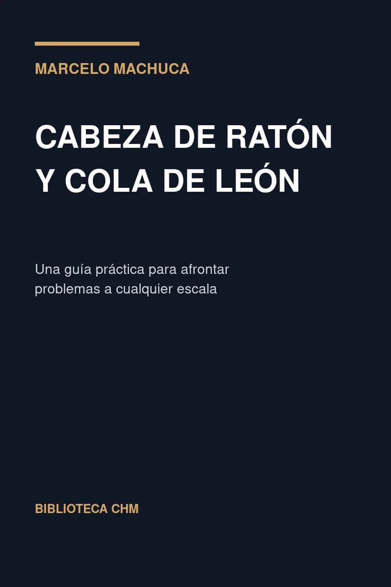 Portada del libro Cabeza de ratón y cola de león